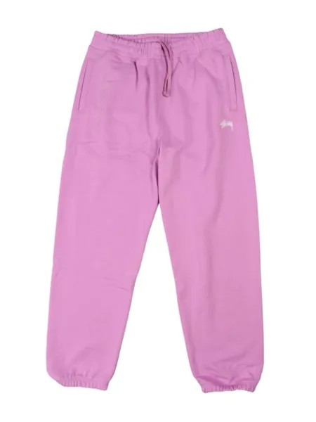 Stüssy спортивные брюки с вышитым логотипом, фиолетовый