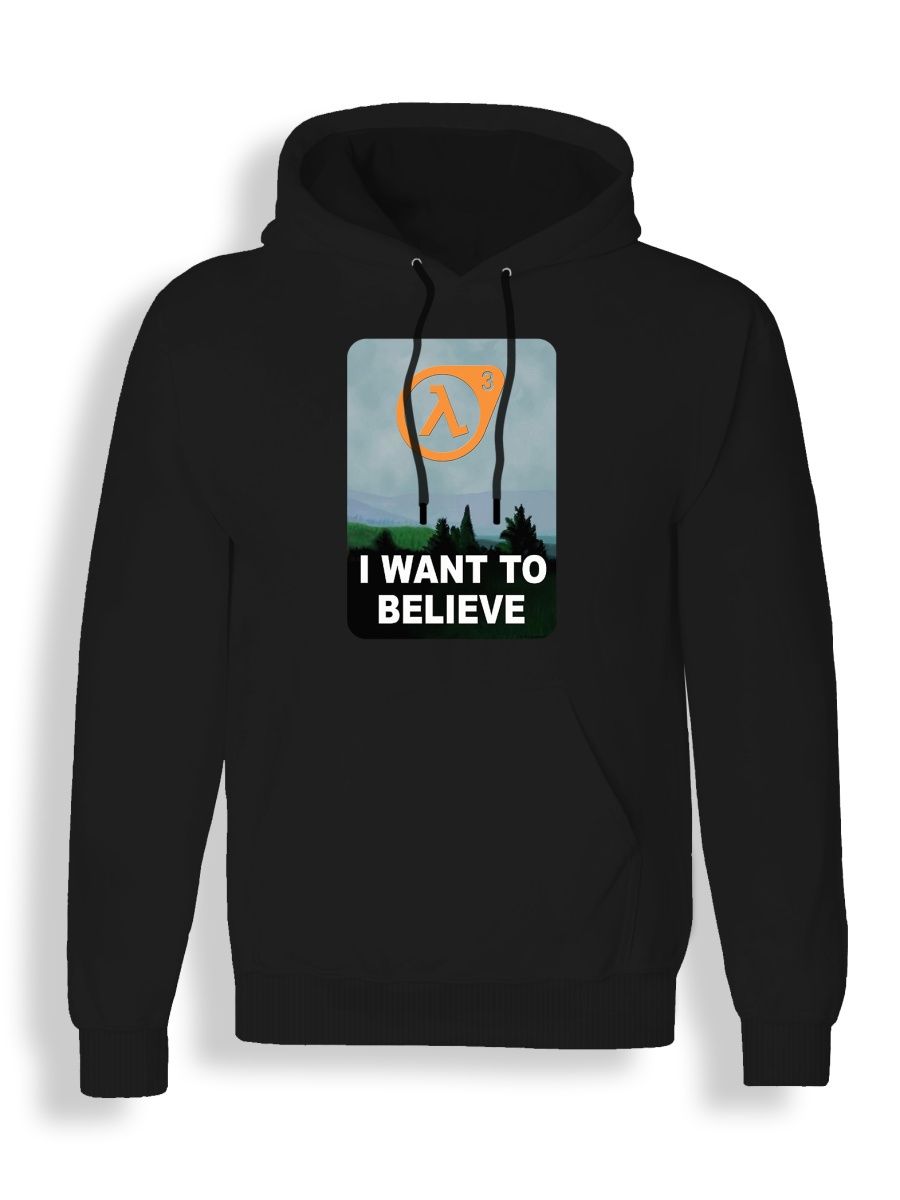 Худи унисекс СувенирShop Half-Life/Гордон Фримен 24 черное 2XL