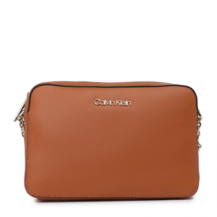 Сумка кросс-боди женская Calvin Klein K60K607884 светло-коричневая