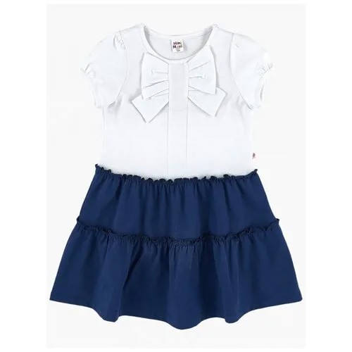 Платье Mini Maxi, модель 0744, цвет малиновый, размер 104