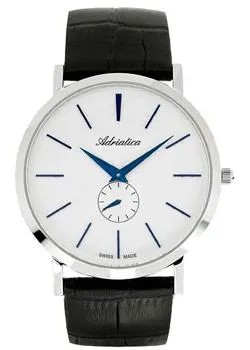 Швейцарские наручные  мужские часы Adriatica 1113.52B3Q. Коллекция Gents