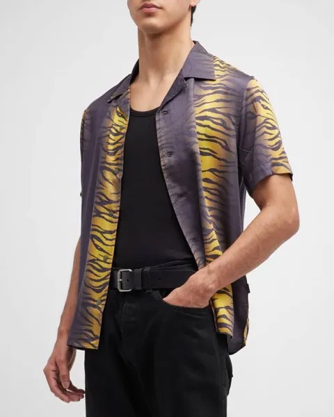 Мужская рубашка Danny с короткими рукавами Camp John Varvatos