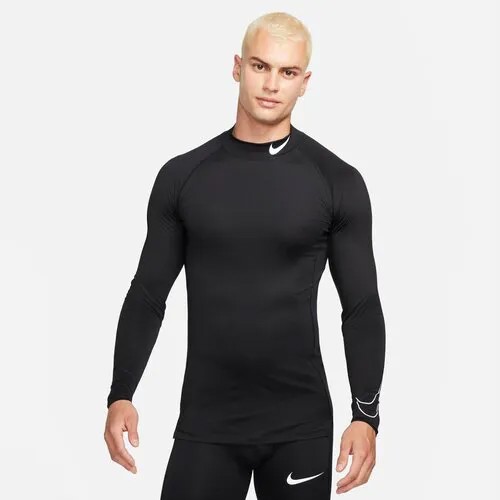 Лонгслив NIKE, размер S, черный