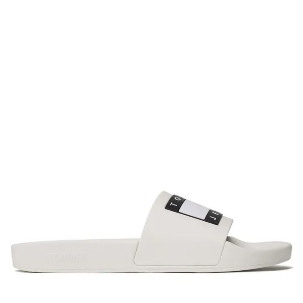 Шлепанцы Tommy Jeans Pool Ess EM0EM01191 Ecru, белый
