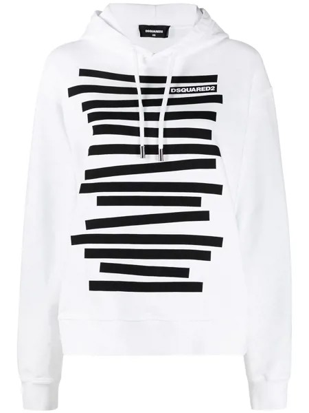 Dsquared2 худи в горизонтальную полоску