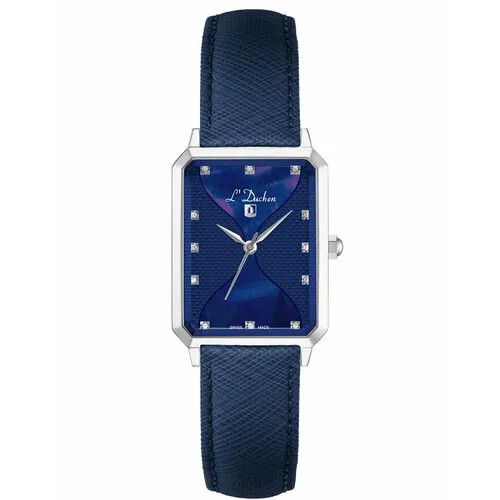 Наручные часы L'Duchen Quartz, синий