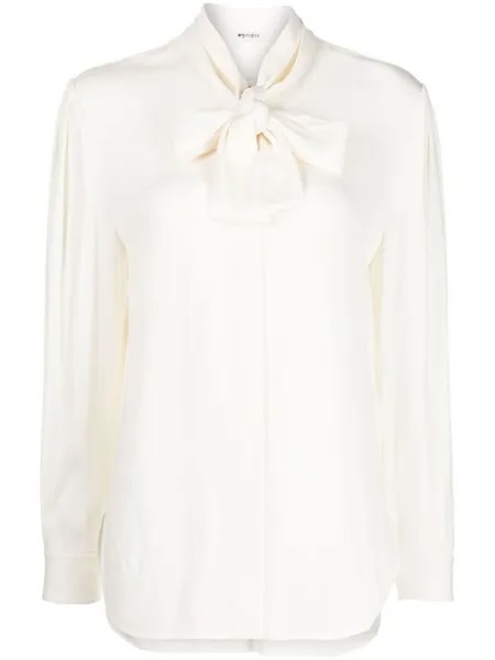 Ports 1961 блузка с длинными рукавами и шнуровкой, белый