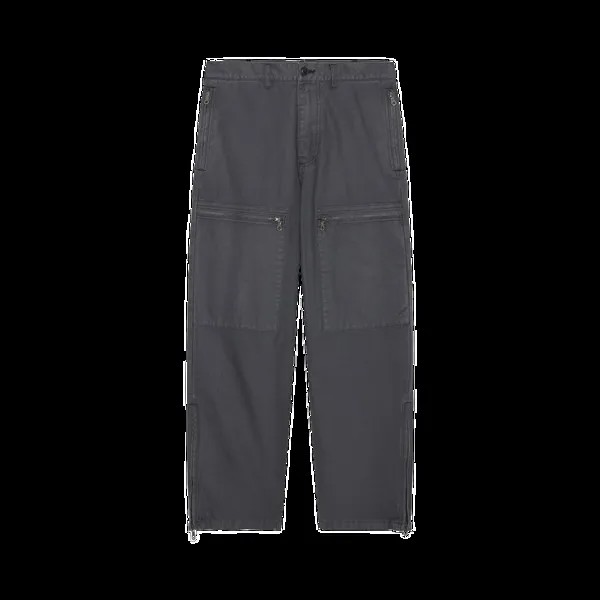 Брюки карго Cav Empt Overdye Zip 'Charcoal', серый