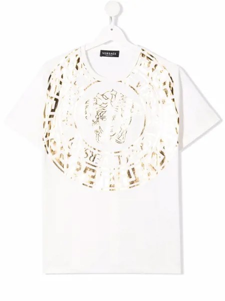 Versace Kids футболка с логотипом