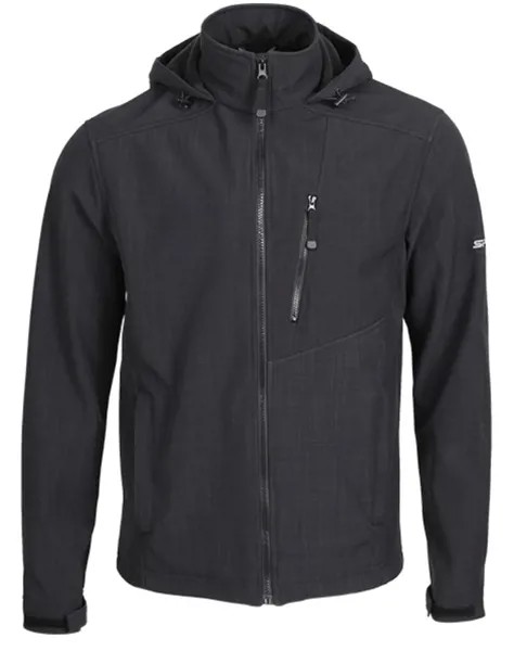 Спортивная куртка мужская Сплав Granite Softshell черная 54/170-176 RU