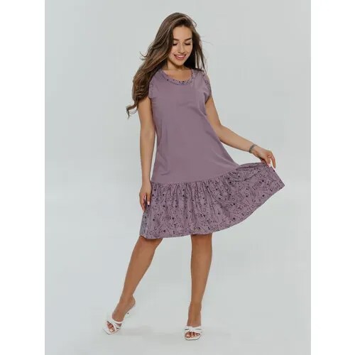 Сарафан LOVETEX.STORE, размер 46, фиолетовый