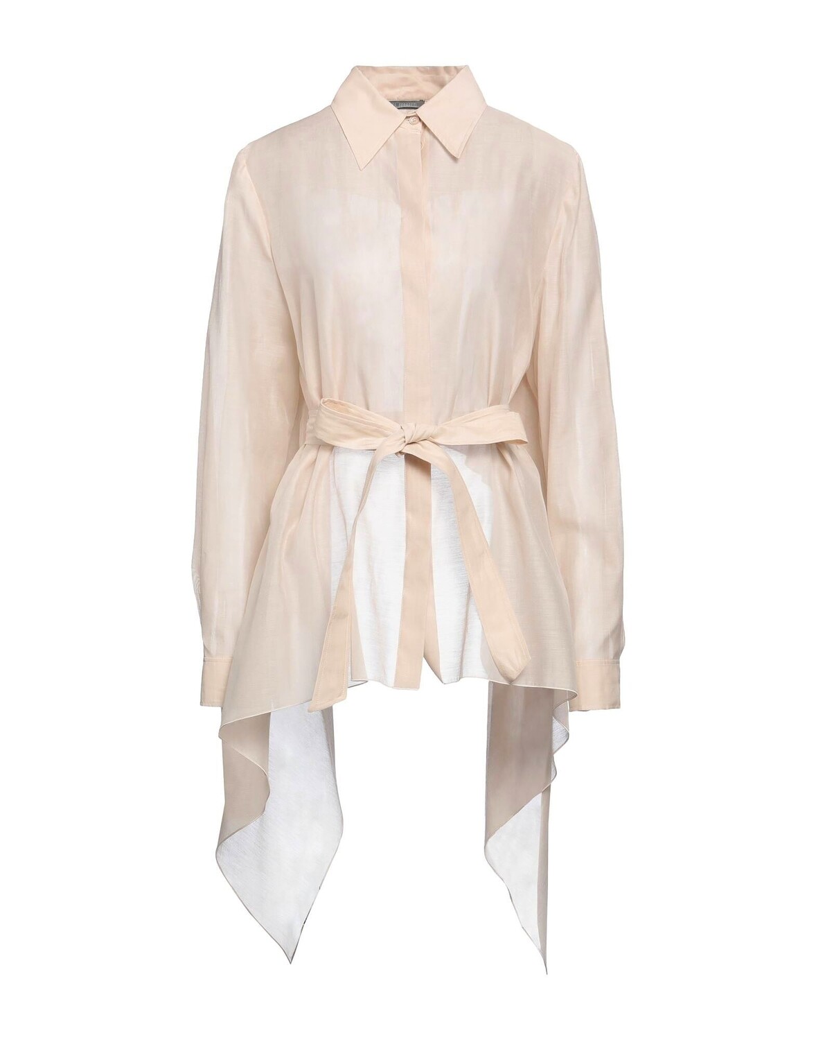 Рубашка Alberta Ferretti, бежевый