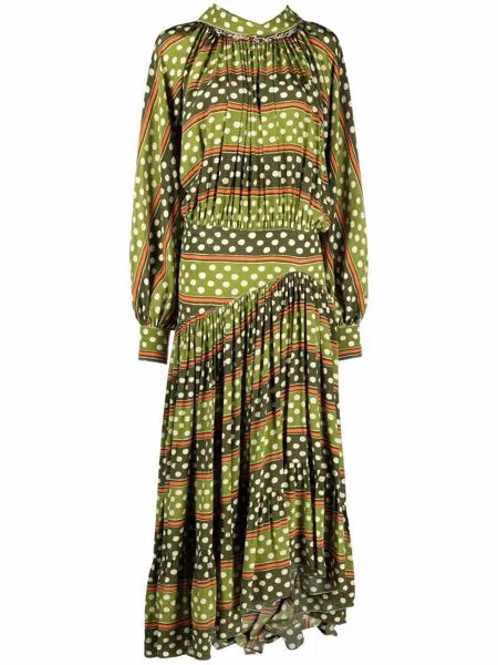 Marni платье асимметричного кроя