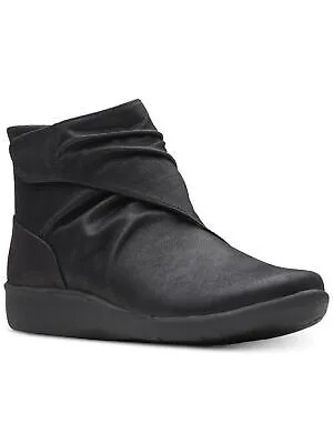 CLOUD STEPPPS BY CLARKS Женские черные сапоги на танкетке с двойной стелькой Sillian Tana 5 M