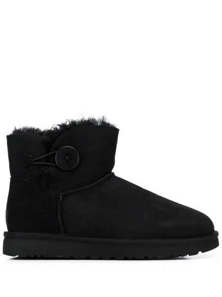 UGG угги с пуговицами, черный
