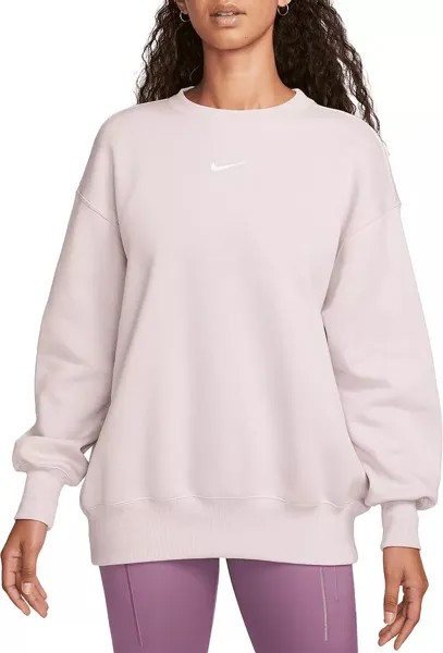 Женский свободный свитшот с круглым вырезом из флиса Nike Sportswear Phoenix
