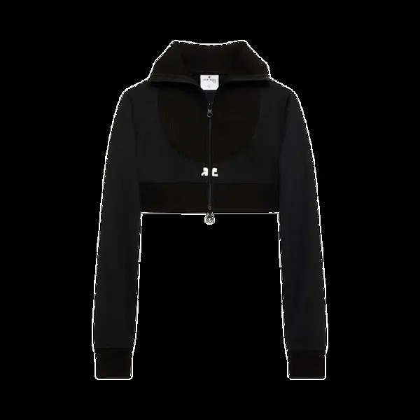 Куртка Courrèges Short Tracksuit 'Black', черный