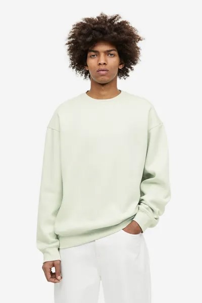 Толстовка свободного кроя H&M, зеленый