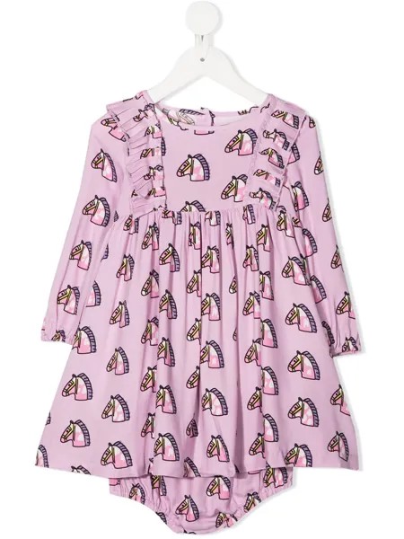 Stella McCartney Kids платье с принтом