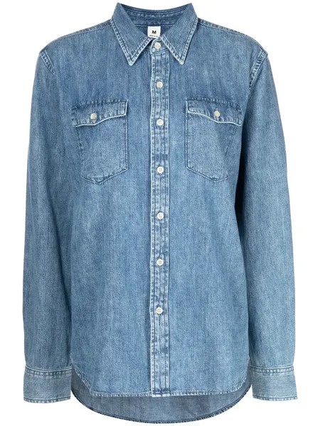 WARDROBE.NYC джинсовая рубашка на пуговицах