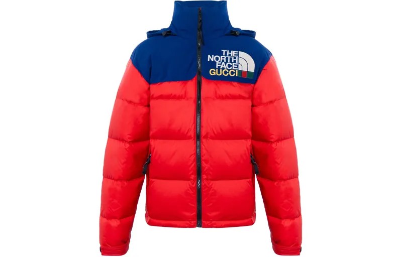 The North Face X The North Face пуховик женский красный Gucci