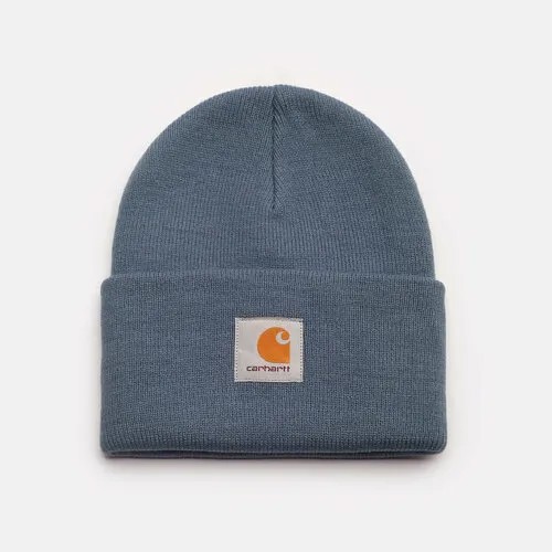 Шапка Carhartt WIP Acrylic Watch Hat демисезонная, размер Onesize, синий