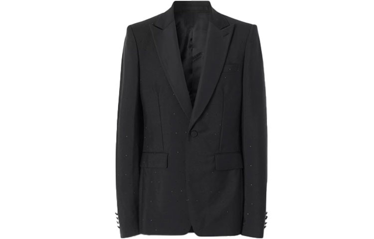 Мужской деловой костюм Burberry, цвет Black