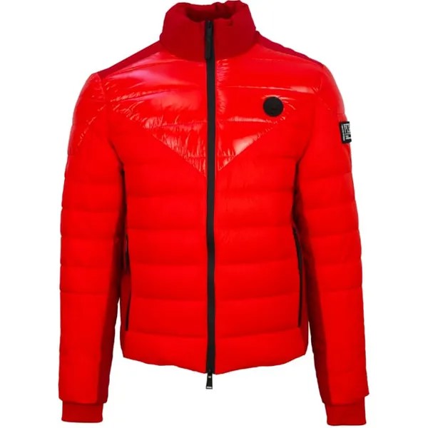 Простая стеганая куртка Plein Sport, красный