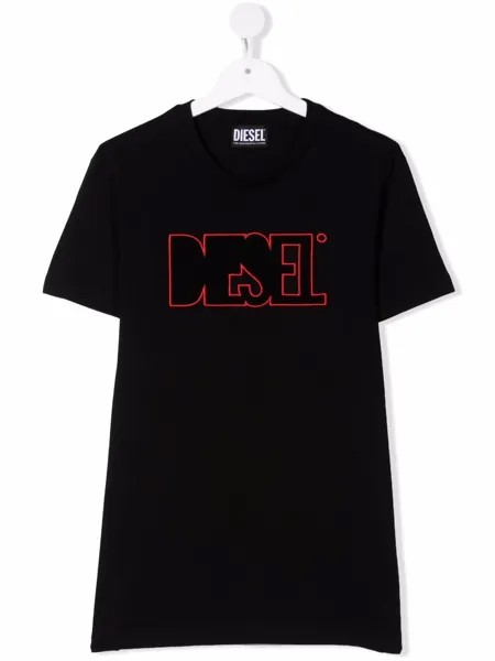 Diesel Kids футболка с логотипом