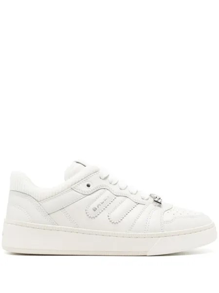 Bally кроссовки со вставками, белый