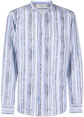 Z Zegna полосатая рубашка