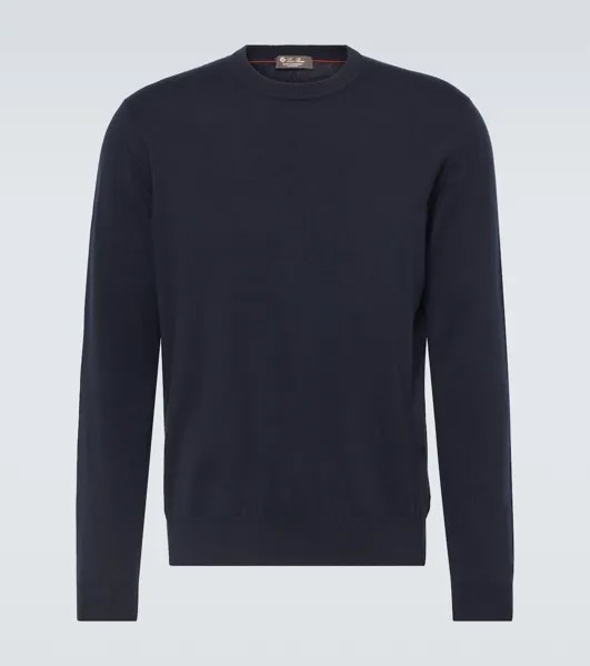 Кашемировый свитер Loro Piana, синий