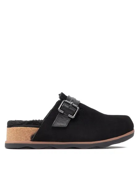 Домашние тапочки Brynn Slide Clarks, черный