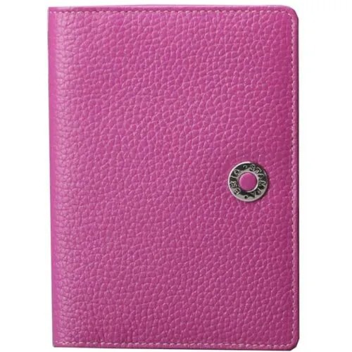 Бумажник Stampa Brio, фактура зернистая, розовый