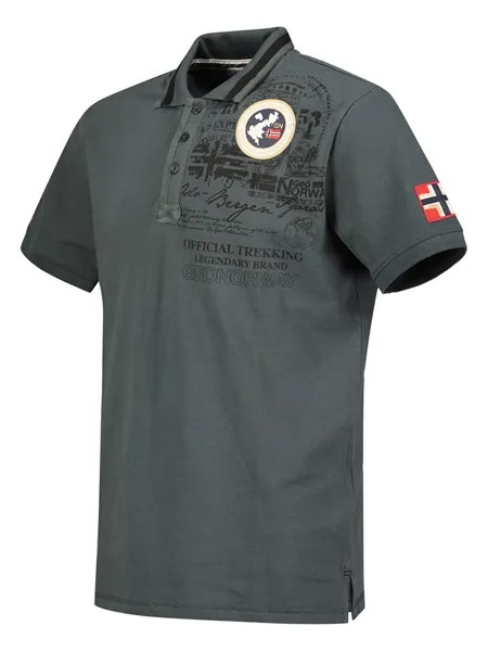 Поло Geographical Norway, антрацит