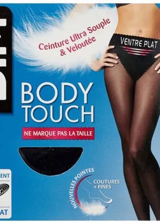 Колготки DIM Body Touch Ventre Plat 20 den, размер 1, noir (черный)