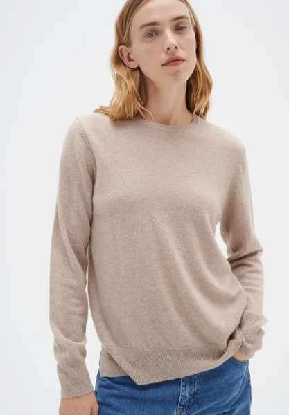 Свитшот InWear LUKKAIW CREW NECK, цвет beige melange