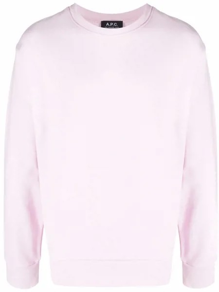 A.P.C. толстовка с круглым вырезом