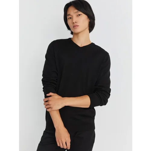 Пуловер Zolla, размер XL, черный