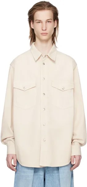 Кремового цвета рубашка с хвостом Isabel Marant