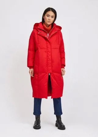 Пуховик женский United Colors of Benetton 21A_2GG3536B4 красный M