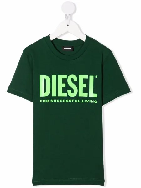Diesel Kids футболка с логотипом