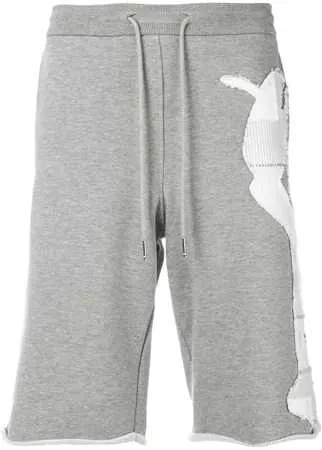 Thom Browne спортивные брюки с аппликацией в виде лобстера