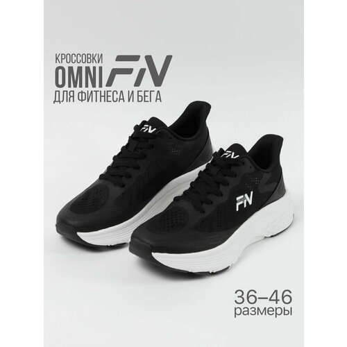Кроссовки FN Omni, полнота F (EU)/ на среднюю стопу, размер 41, чёрный