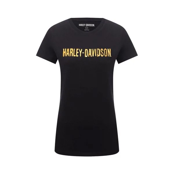 Хлопковая футболка Harley-Davidson