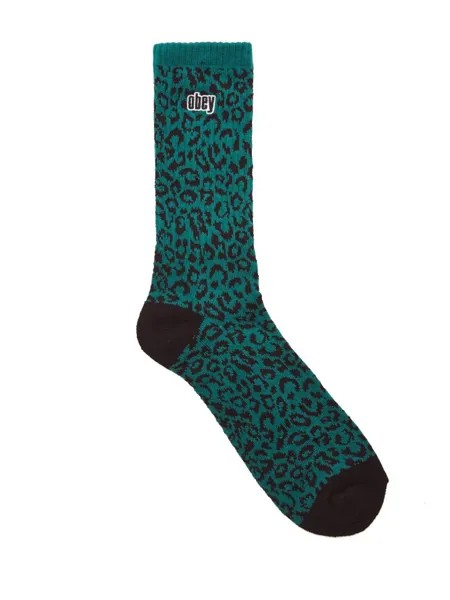 Носки OBEY Leo Socks Blue Green