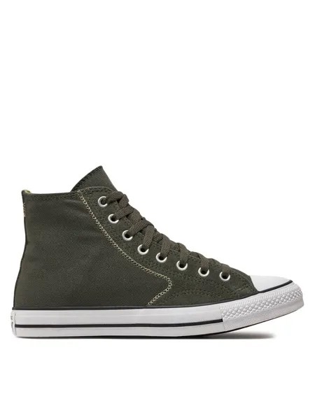 Тканевые кроссовки Chuck Taylor All Star Mixed Materials Converse, хаки