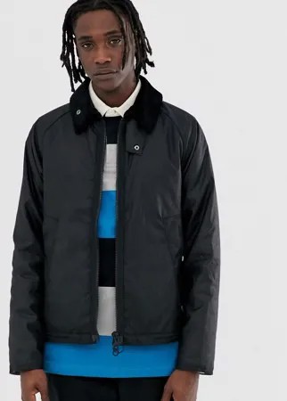 Черная вощеная куртка Barbour Beacon - Winter Munro-Черный