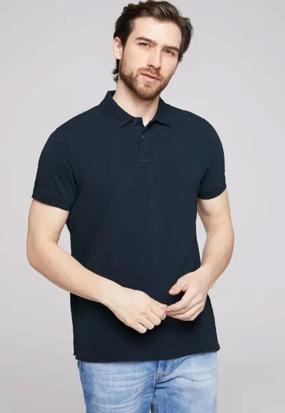Рубашка-поло POLOSHIRT AUS PIKEE MIT LOGOSTICK Camp David, цвет ocean navy