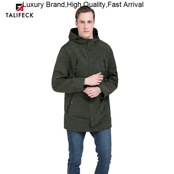 Весна 2023, Тренч, повседневная куртка, длинное пальто, Мужское пальто с капюшоном, камуфляжная ветровка, европейский размер